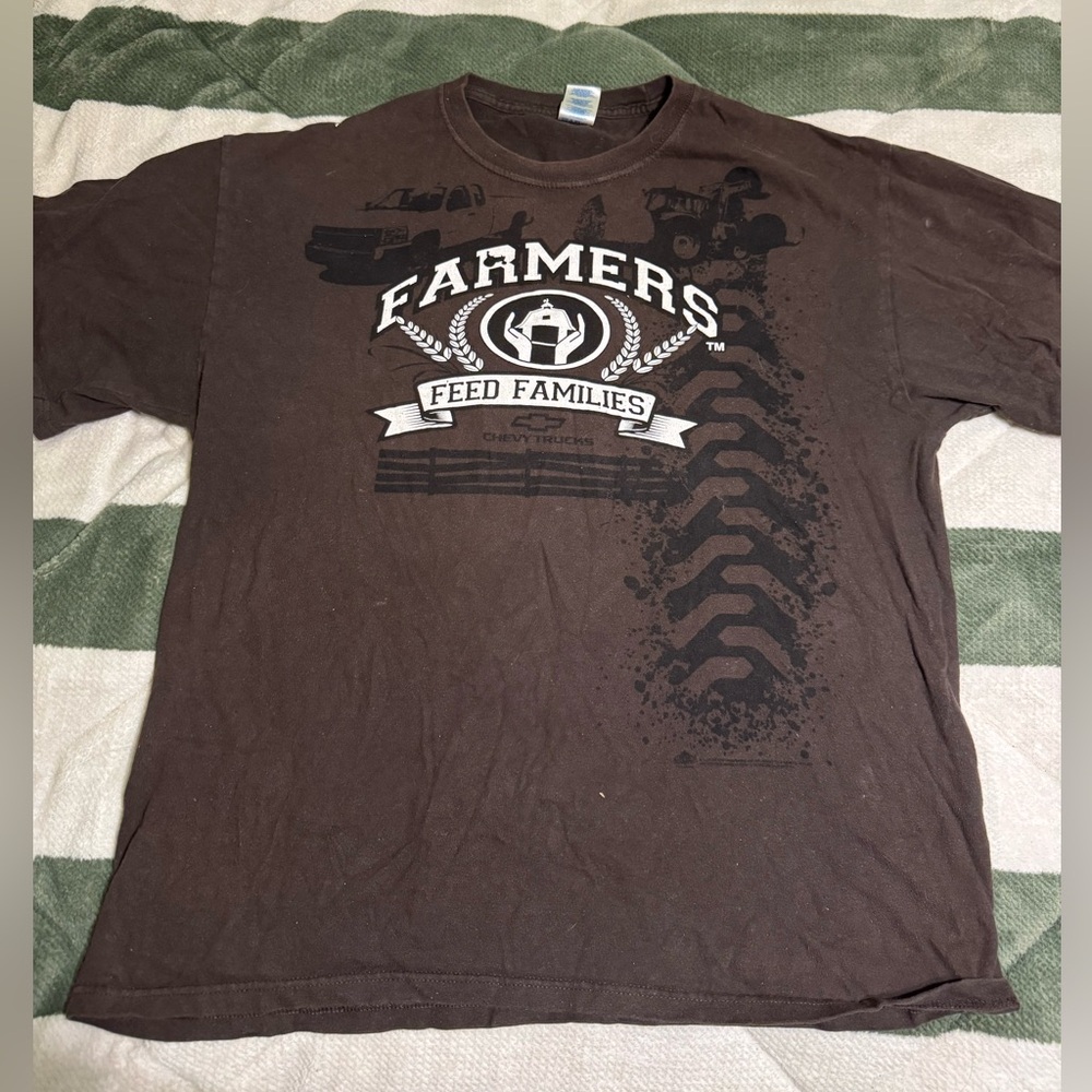 Brown Farmers Feed Families T-Shirt